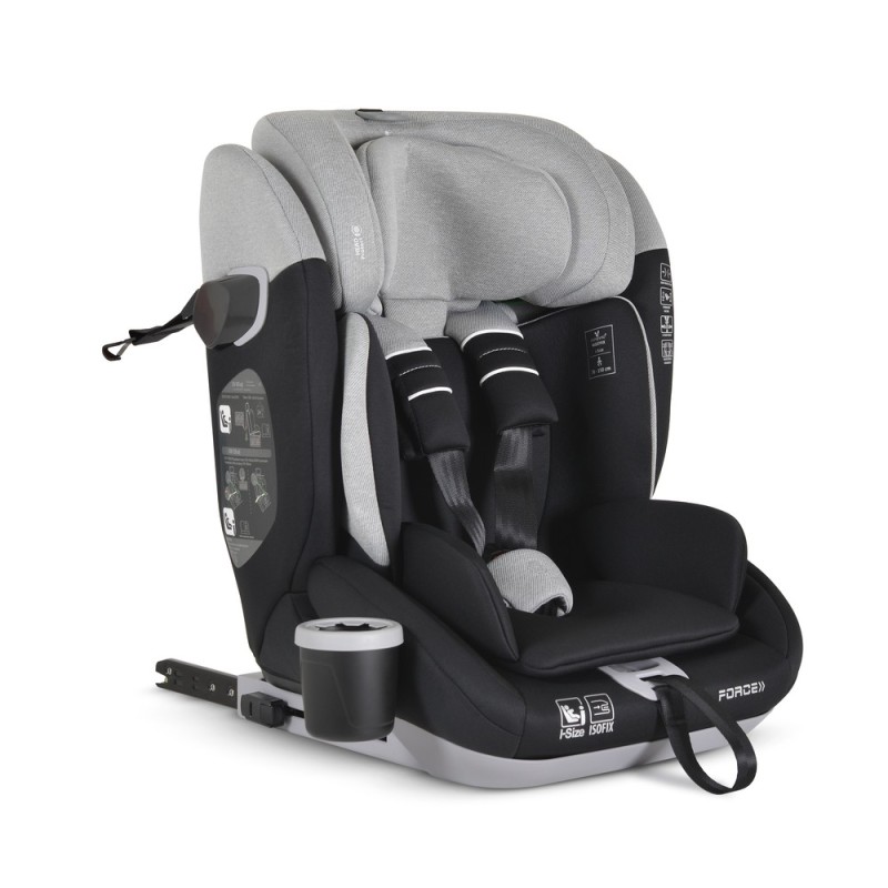 Стол за кола Force 76-150cм сив