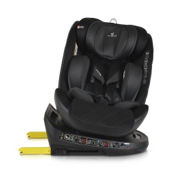 Стол за кола Castor 40-150см черен