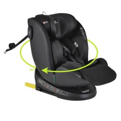 Стол за кола Castor 40-150см черен